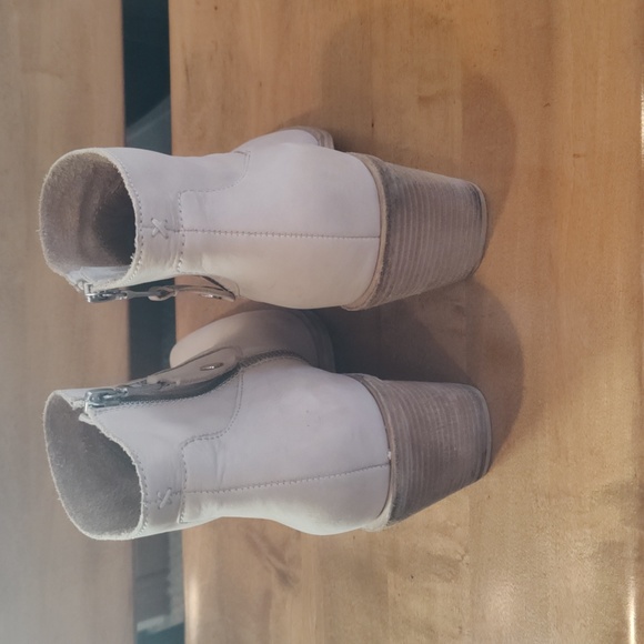 Rag and Bone razor boots size sip creme colored size 36.5 - Picture 4 of 12